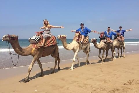 Kameltur i Agadir