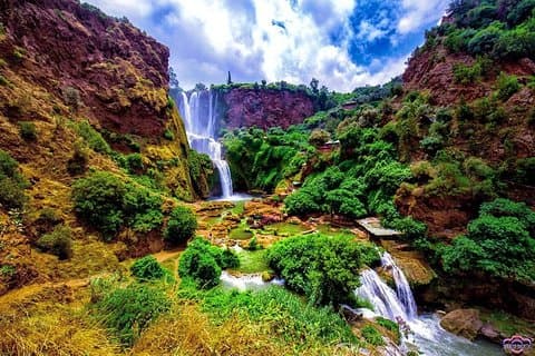 Marrakech: Dagstur till Ouzoud Waterfalls & valfri båttur