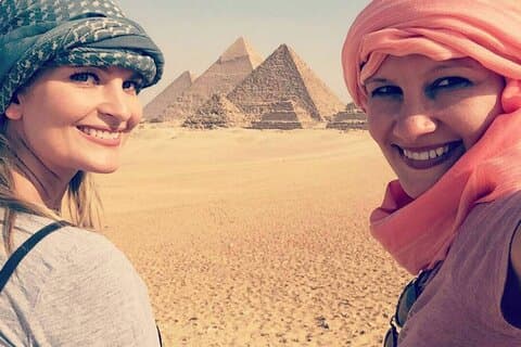 Giza Pyramids, Sphinx, Sakkara & Memphis heldags privat guidad tur