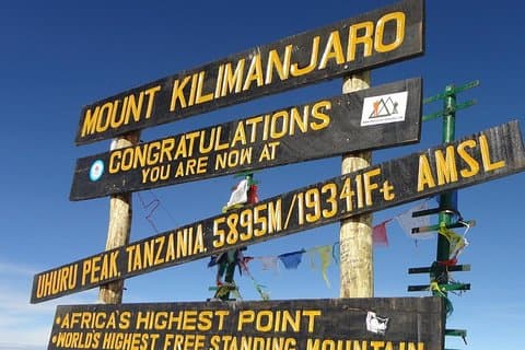 8 days Kilimanajaro Mountain trekking