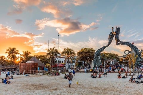 Upplev en heldag i Tulum: Cenotes, ruiner, Playa del Carmen