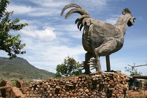 Mezza giornata alla scoperta del tour del villaggio Lat a Dalat