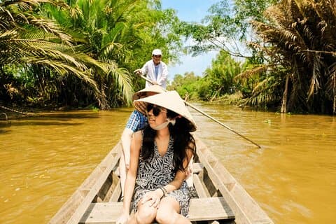 Det ville livet i Mekong Delta av Vespa 2 dager