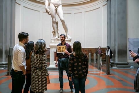 Skip-the-Line Michelangelo - Visite guidée des Académies David et Florence avec prise en charge à l'hôtel