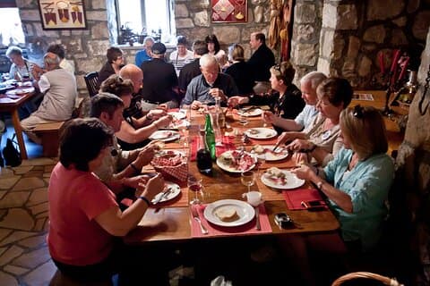 Halve dag Gastro-ervaring op het platteland van Dubrovnik