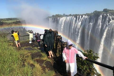 Tour guiado pelas Cataratas Vitória e vôo dos anjos