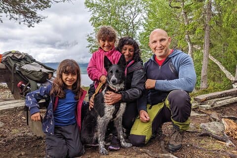 Half Day Guided Walk with Huskies