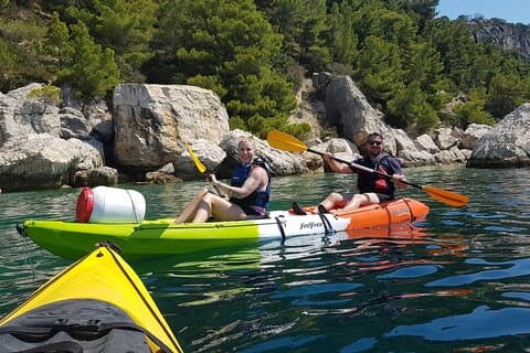 Privat havskajakpaddling och snorklingstur i Split