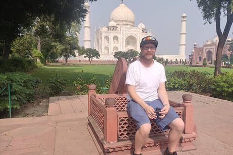 2 dagar: Övernattning Taj Mahal & Agra Tour från Delhi