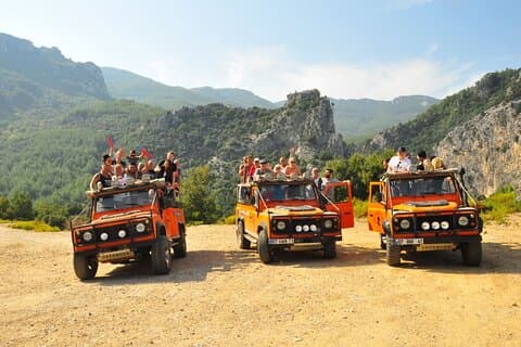 Jeep Safari para Parque Nacional De Kusadasi Porto / Hotéis