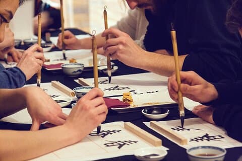 Biking Tour with Calligraphy Class