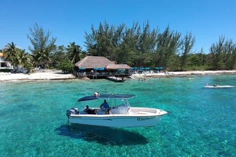Super Cozumel Combo Snorkel per boot en jeepverkenning (privé)