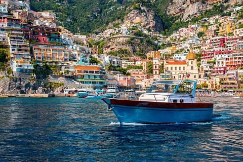 Excursion en bateau à Positano Amalfi & Ravello: Petit groupe de Sorrente
