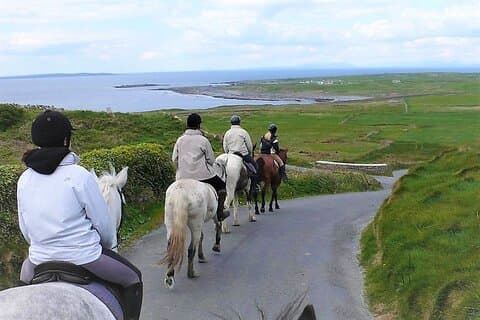 Equitazione - Dirt Trek Trail. Lisdoonvarna, Clare. Guidato. 1 ora.