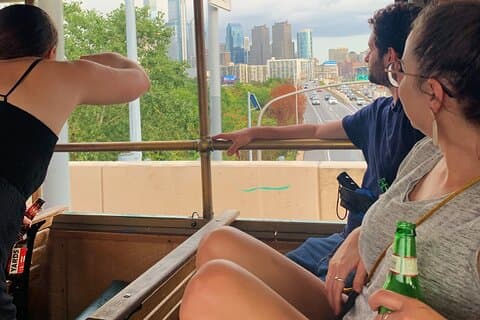 BYOB Historisch urkomische Trolley-Tour durch Philadelphia