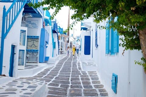 Visite privée de 15 jours dans la Grèce antique, Mykonos et Santorin