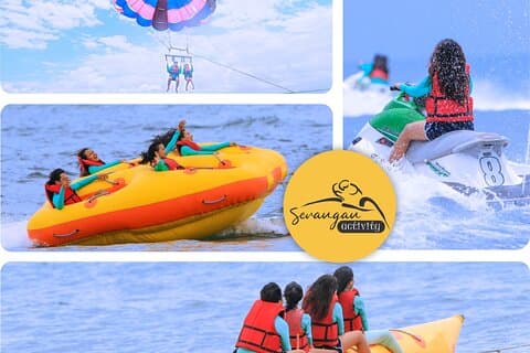 Bali Parasailing Adventure en Watersport Arrangement met Vervoer