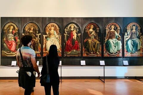Halbtägige Führung für Uffizien und Accademia in kleinen Gruppen