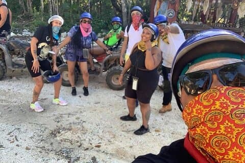 Tulum Adventure (archeological zone-Atv-ziplines-cenote-lunch-drinks-rappel)