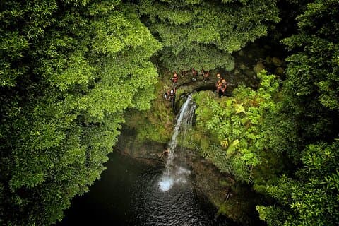 Canyoning Adventure in Ribeira da Salga (Sao Miguel - Azores)