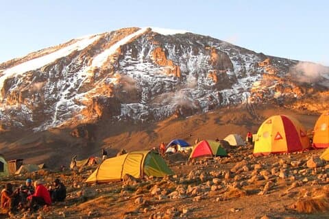 7 jour: Randonnée Kilimandjaro via la route Lemosho