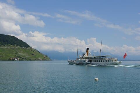 Cruzeiro de retorno de Lausanne a Chillon