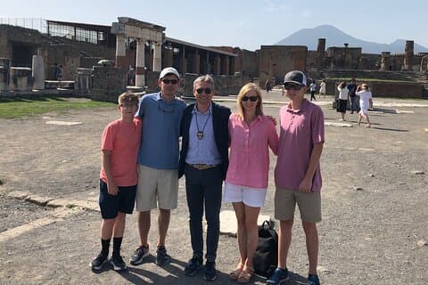 Pompei ed Ercolano private con degustazione di vini - Biglietti interi