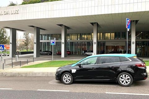 Privat transport från flygplatsen till Lissabons centrum