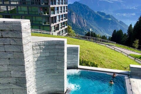 Spa ontspanningsdag in de Zwitserse Bergen (Privé Tour)
