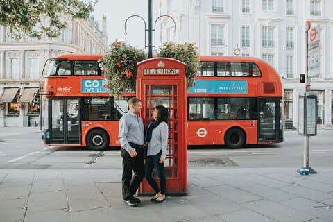 London - Privat fotografering med en lokal fotograf med toppbetyg