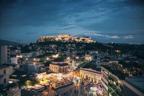 Private Athens by Night Tour