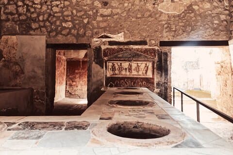 Besuch in Pompeji, geführt von einem Archäologen mit Skip-the-Line-Ticket