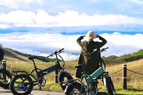 A Self-Guided e-BIKE Tour Around Lake Shirakaba and Forest Trails