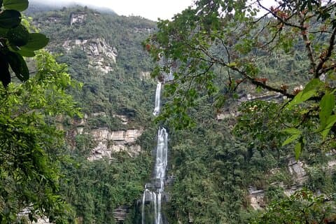 Besök i La Chorrera Natural Park Privat rundtur från Bogotá. (8 timmar)