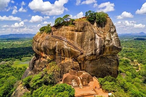Sigiriya Day Tour | Rock Fortress & Dambulla Cave Temple