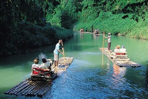 Martha Brae River Bamboo Rafting Tour
