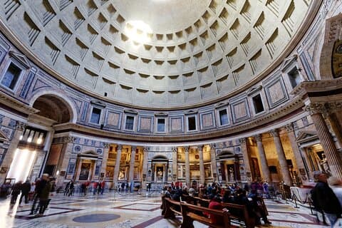 Roms ikoniske tempel: Pantheon lyd guidet tur med rask tilgang