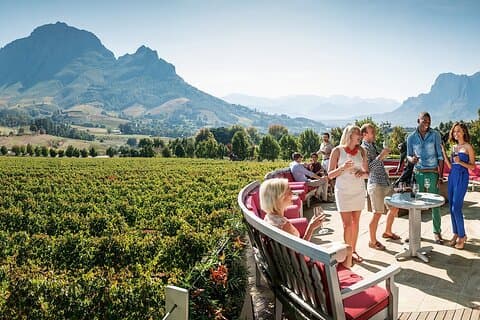 Cape Winelands Luxury Wine Tour Tastings, lunsj og ostparring