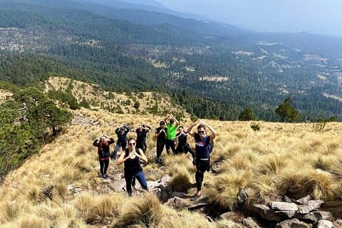 Privat halvdagstur till Eagle Peak i Ajusco