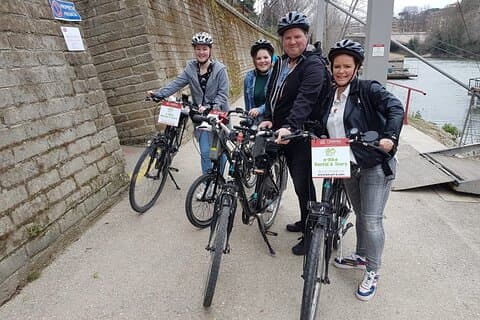Rome: verhuur van spier- en elektrische fietsen op het Tiber-fietspad