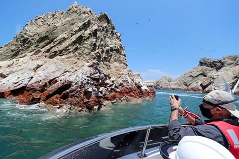 Ballestas-Inseln + Paracas-Reservat und Candelabra Arch – Ica und Paracas