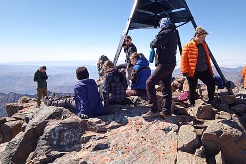 Marrakech : Trek au sommet du mont Toubkal en 2 jours