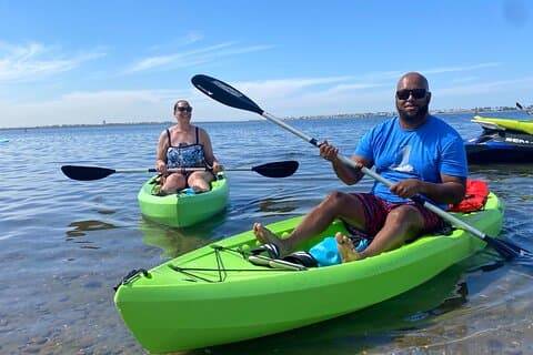 Kajak på San Diego Bay