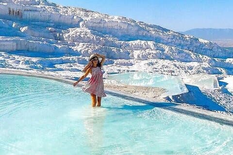Guidad privat Pamukkale-tur från Kusadasi / Selcuk Hotels