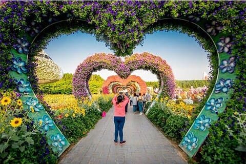 Tour Dubai Miracle Garden y Global Village