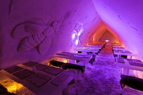 ARCTIC SNOWHOTEL das größte in Europa