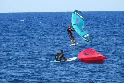 Santorini Wing Foil Surfkurs für Anfänger