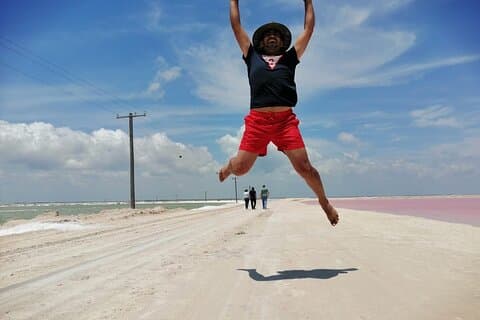 Magische Tour Las Coloradas Natural Pink Lagoon von der Riviera Maya