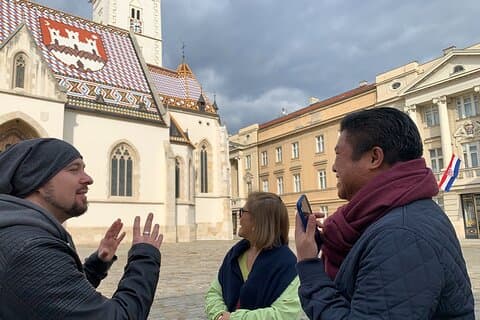 Eklektisk privat vandringstur i Zagreb