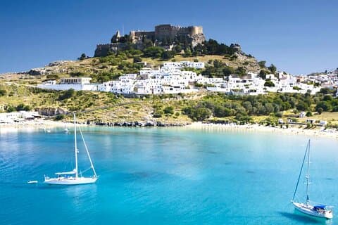 Heldagstur till Rhodos och Lindos